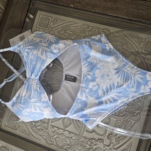 Super Cute Cut Out One Peice Swim Suit.